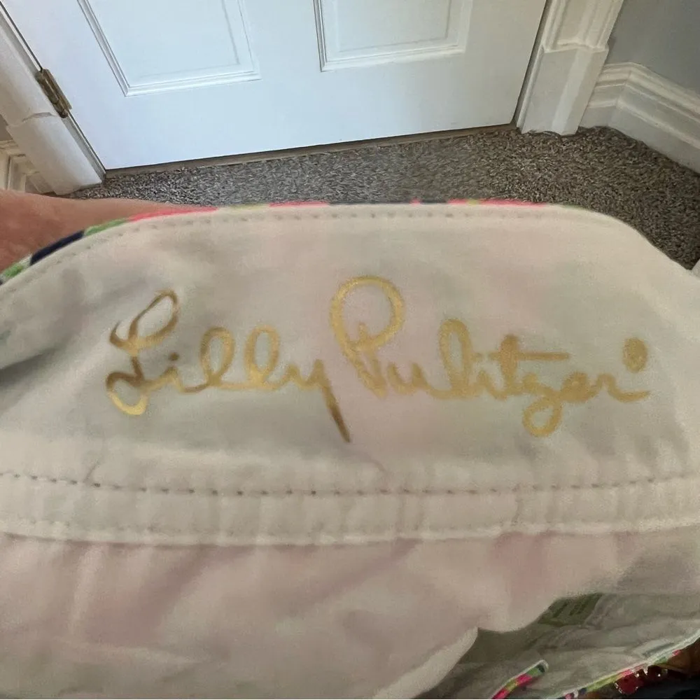 Callahan Short in Island Time Colorful Palm Tree Print Size 4 - Image 7