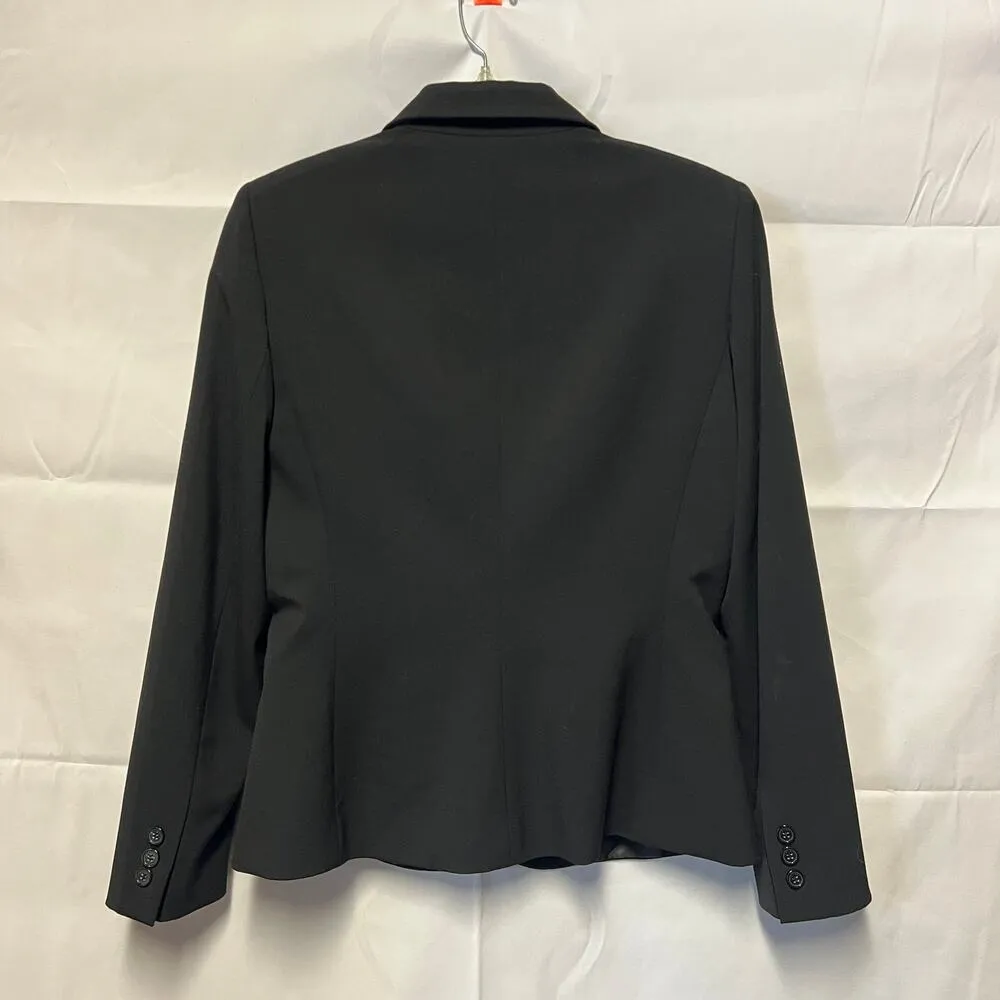 Tahari Womens Blazer 6 Tailored Business Casual Office Career Dark Academia - Image 3