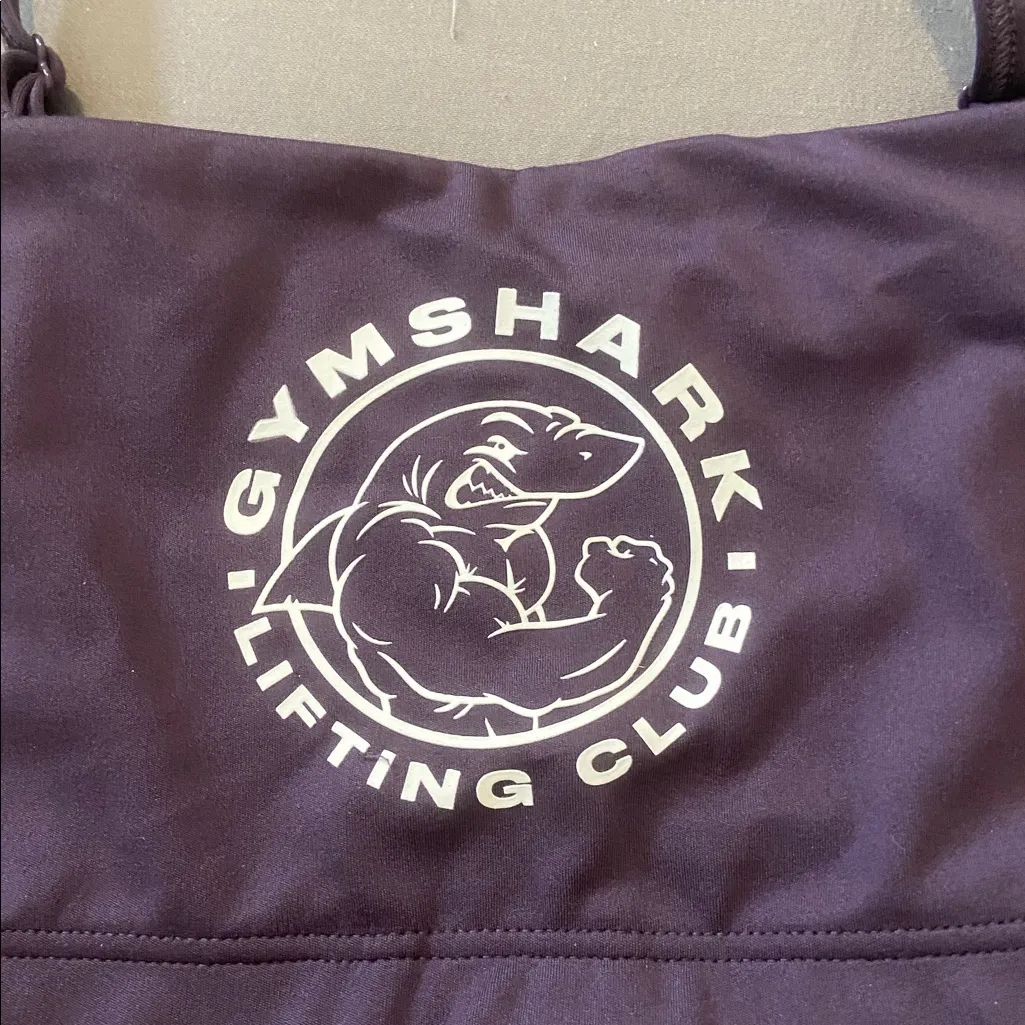 Gymshark Legacy Bandeau Bra Small Purple - Image 2