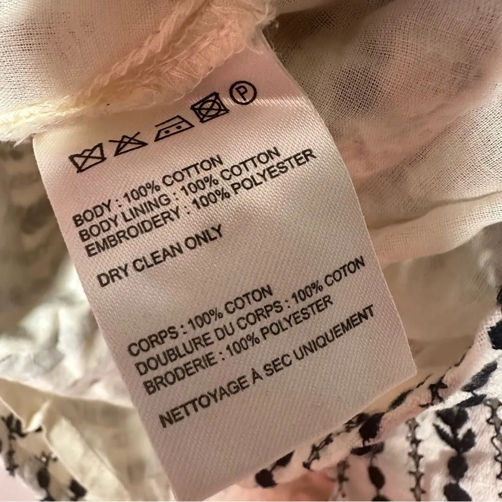 Maeve Sylvia Embroidered Tank Size Large - Image 8