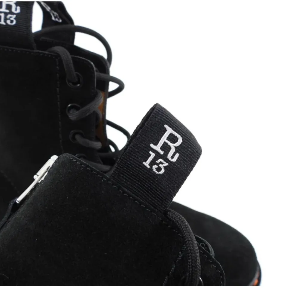 R13 NEW Suede Single Stack Women's Boot size 7.5 - Image 6