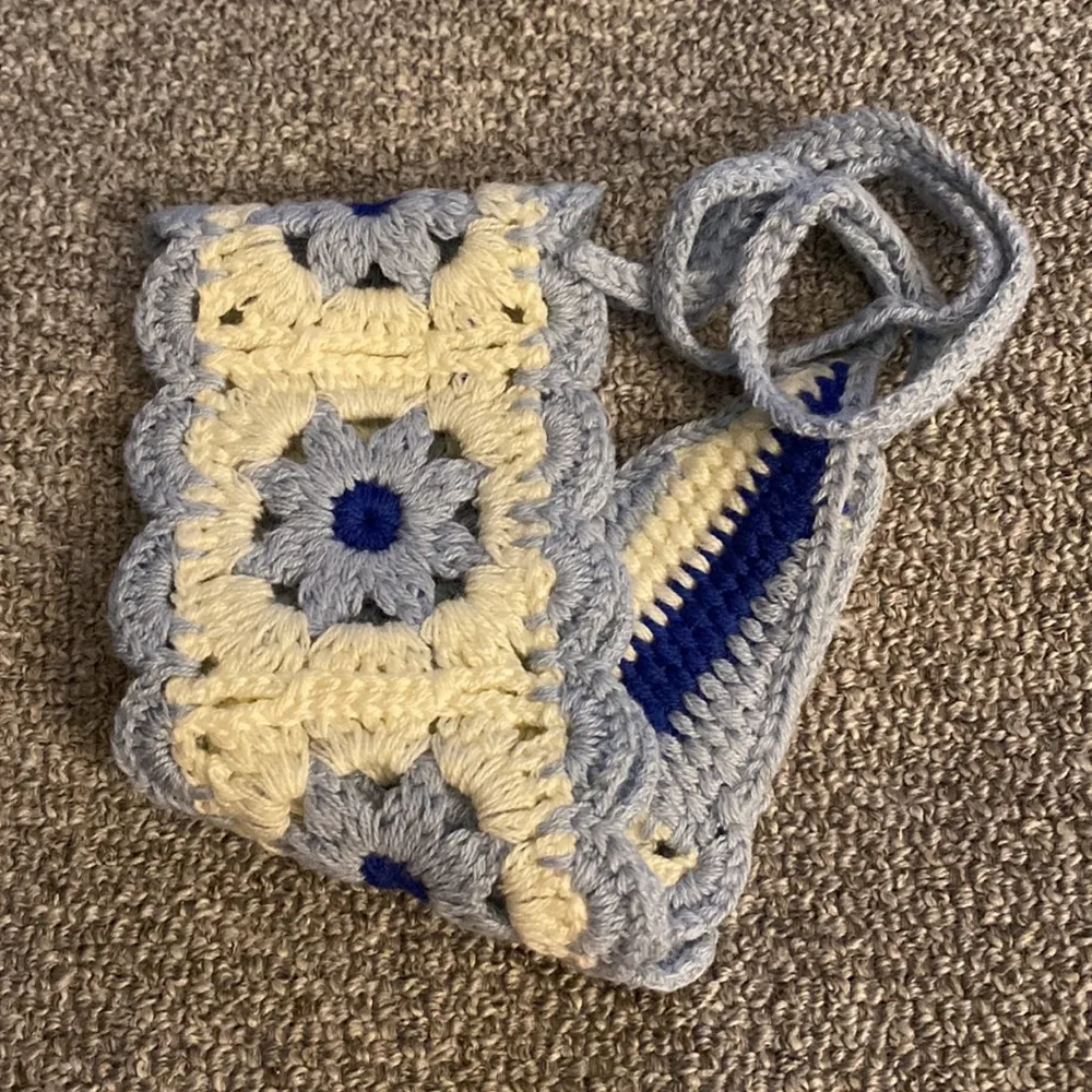 Crochet Head Band #111 White - Image 2