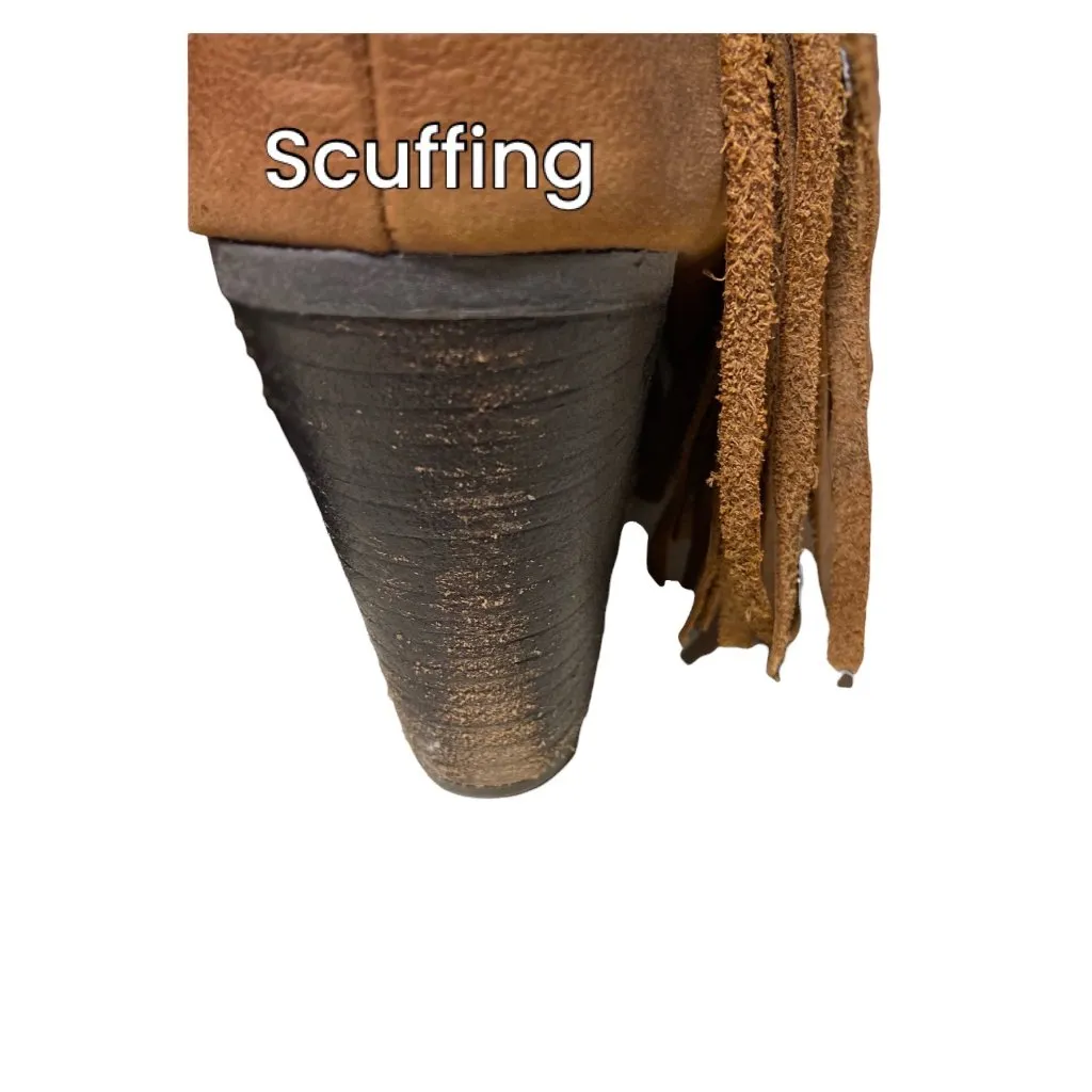 Steve Madden Woodstock Boots Beige size 7.5 - Image 6