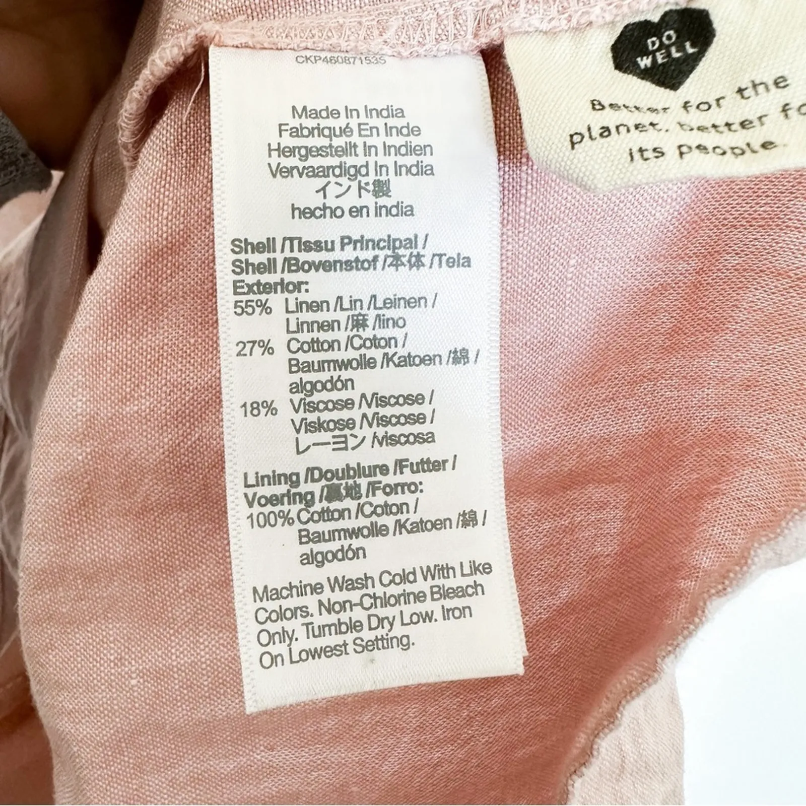 Madewell Linen Blend Lorelei Mini Dress - Image 8