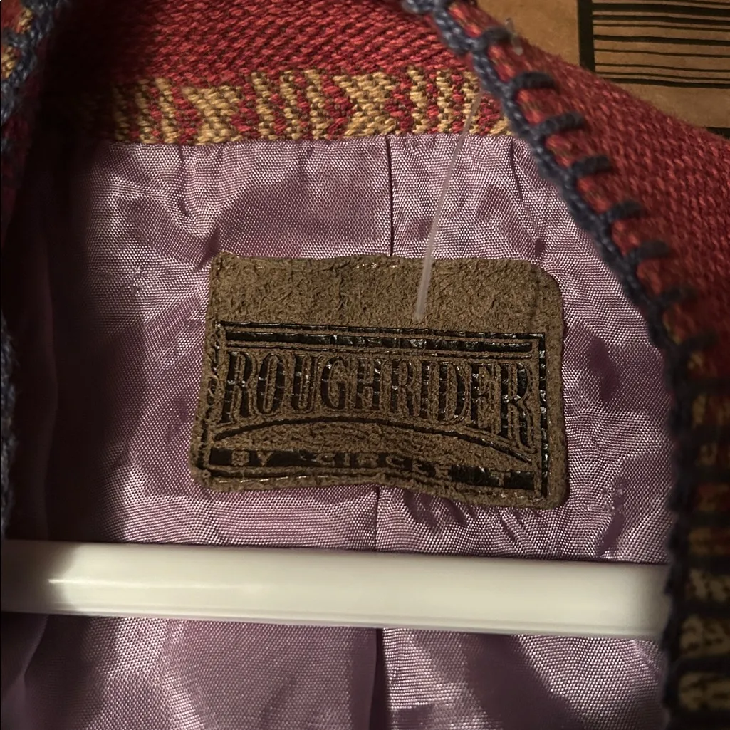 Vintage Roughrider Woven Stripe Jacket - Image 7