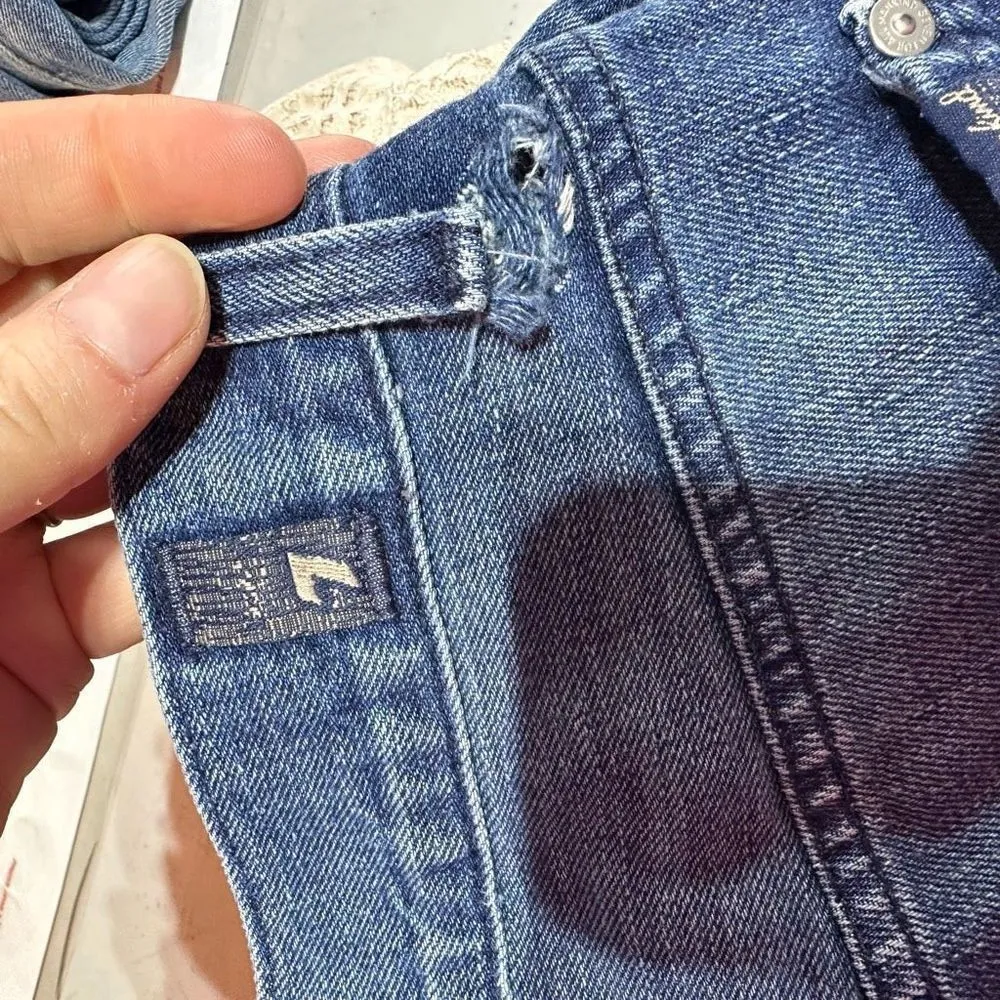 7 For All Mankind‎ Women's Straight Austyn Jeans Blue Denim Medium Wash Size 30 - Image 7