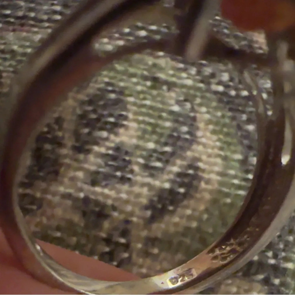 Elegant Teardrop Citrine Ring Gold Size 6 - Image 7