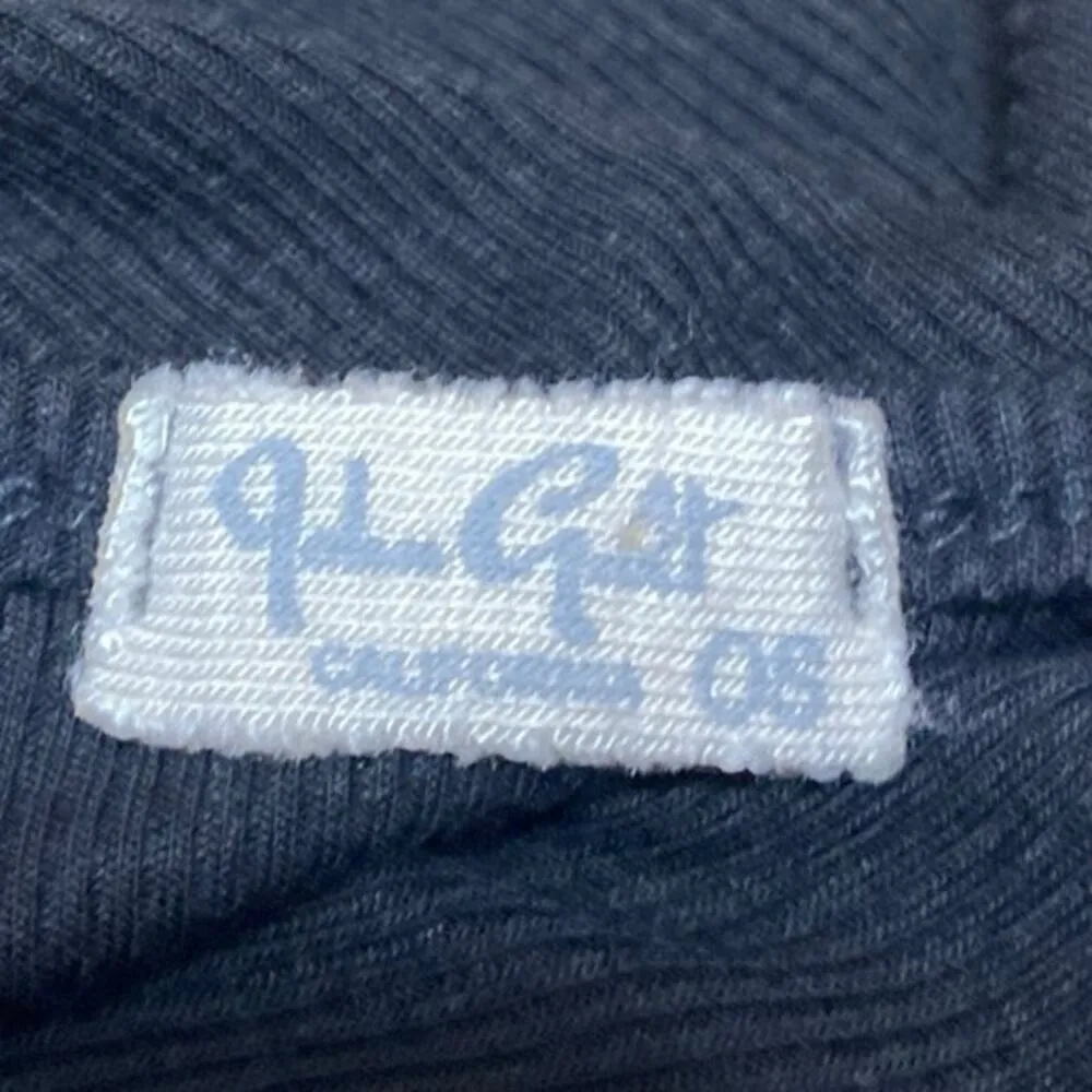 Pacsun John Galt Black Rib Knit Sleeveless Cami Camisole Mini Slip Tank Dress S - Image 3