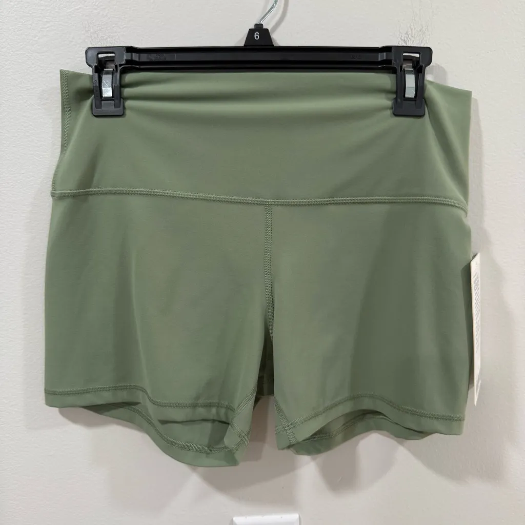 Lululemon Align High-Rise Short 4" Size 12 Desert Green NWT - Image 4