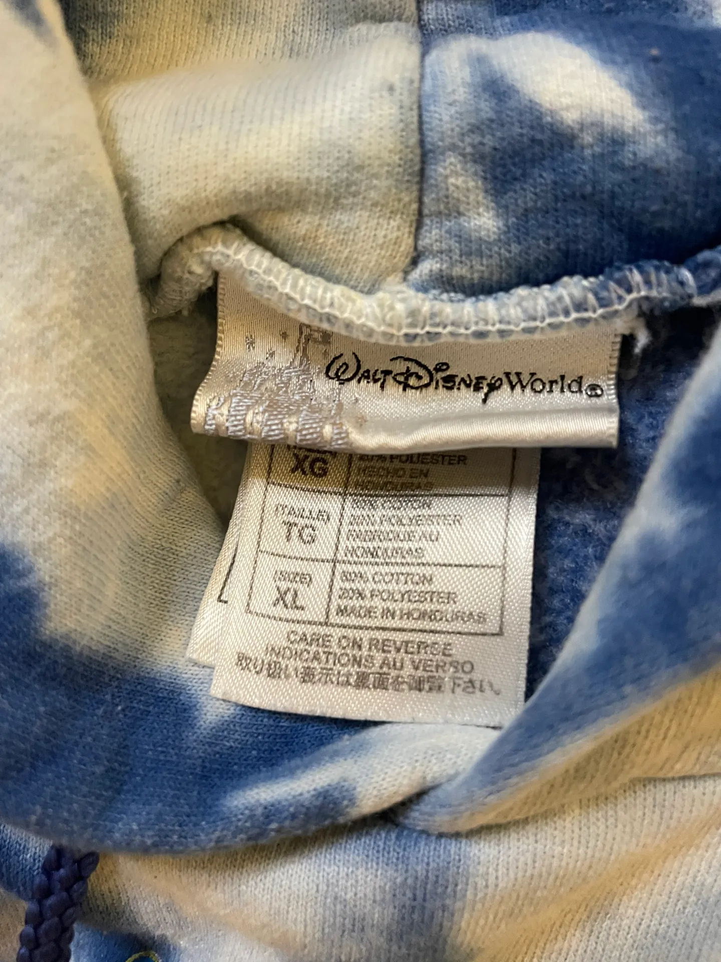 Tie Dye Hoodie Women’s XL - Image 3