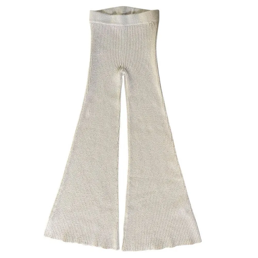 House of Harlow 1960 Akari Wide Leg Pant in‎ Ivory - Image 3