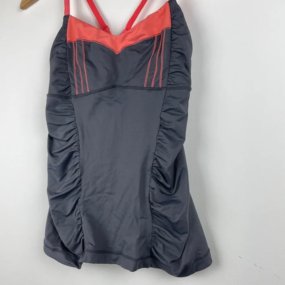 Lululemon Luxtreme Ruched Front Happy Heat Tank - Size 8 - Image 2