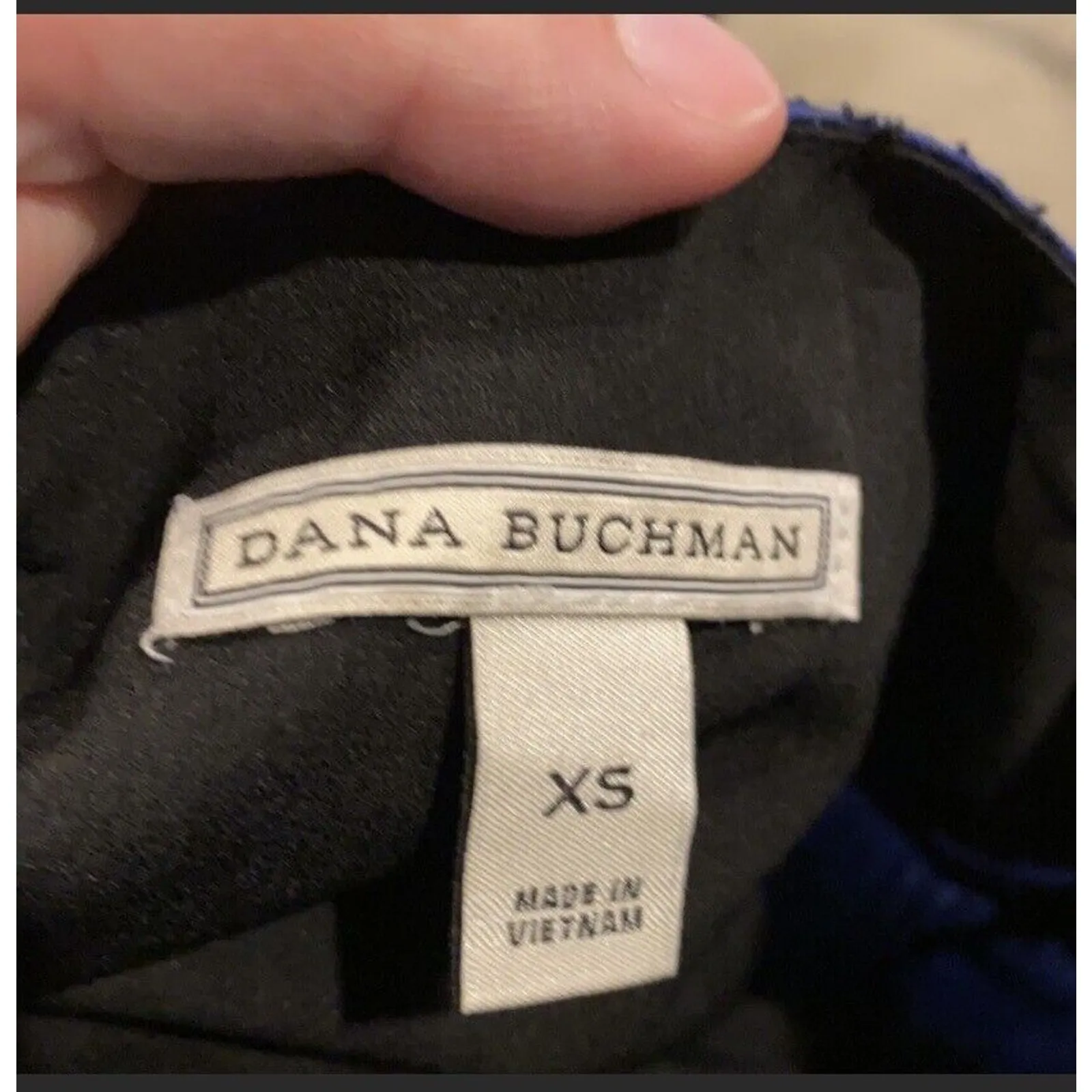 Dana Buchman Zig Zag Double Layer Blouse - Image 2