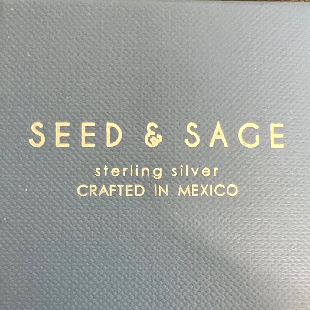 Seed & Sage | Sterling Silver Turquoise | Size 7 Ring Blue - Image 2