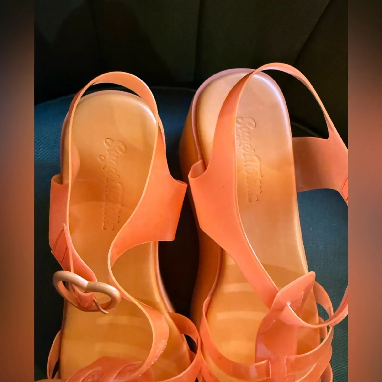 Rare Dollskill platform jelly sandals - Image 7