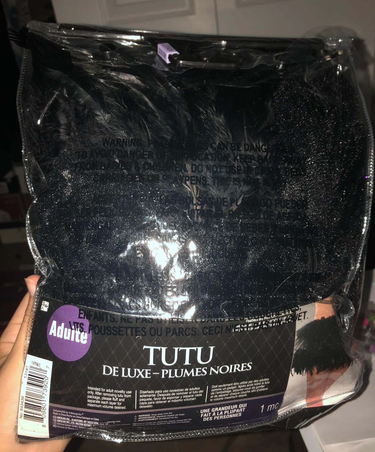 Party City Black Tutu - Image 3