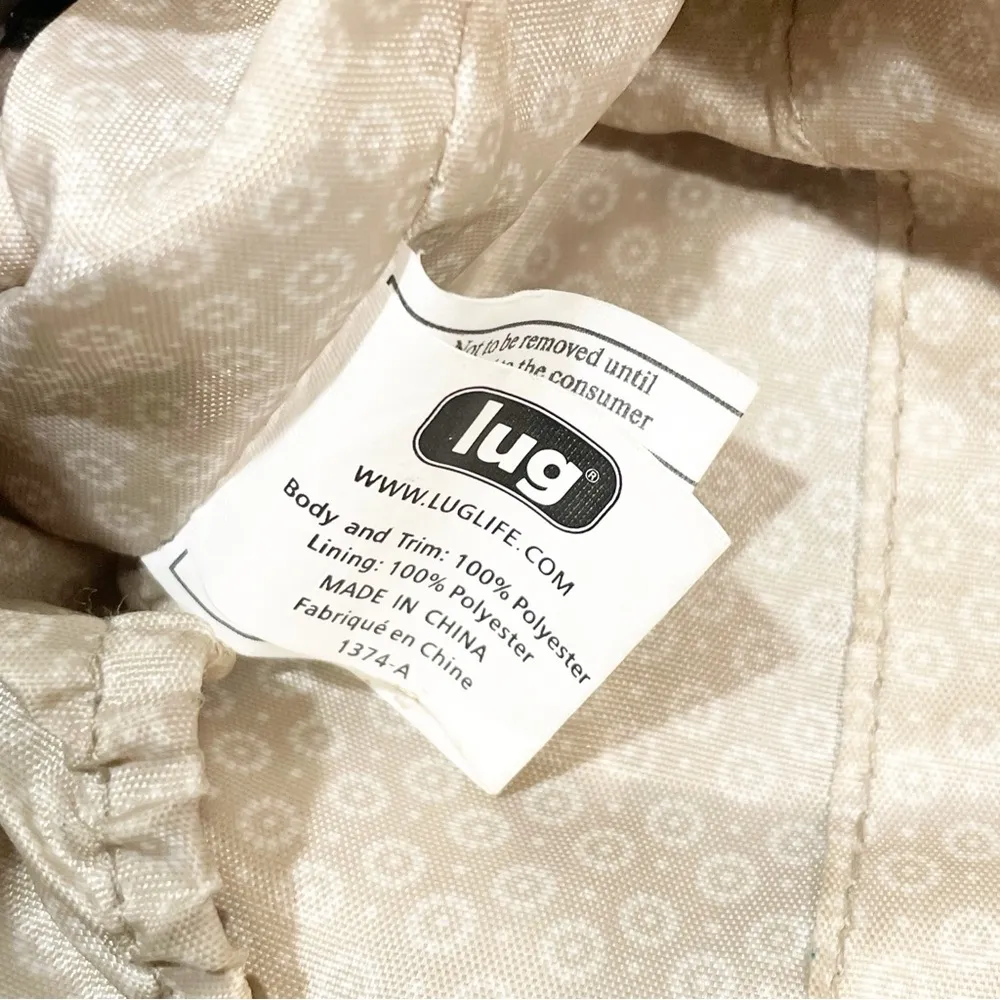 Lug Adagio Bubble Quilted Crossbody Shoulder Bag Purse Tropical Fog Black - Image 4