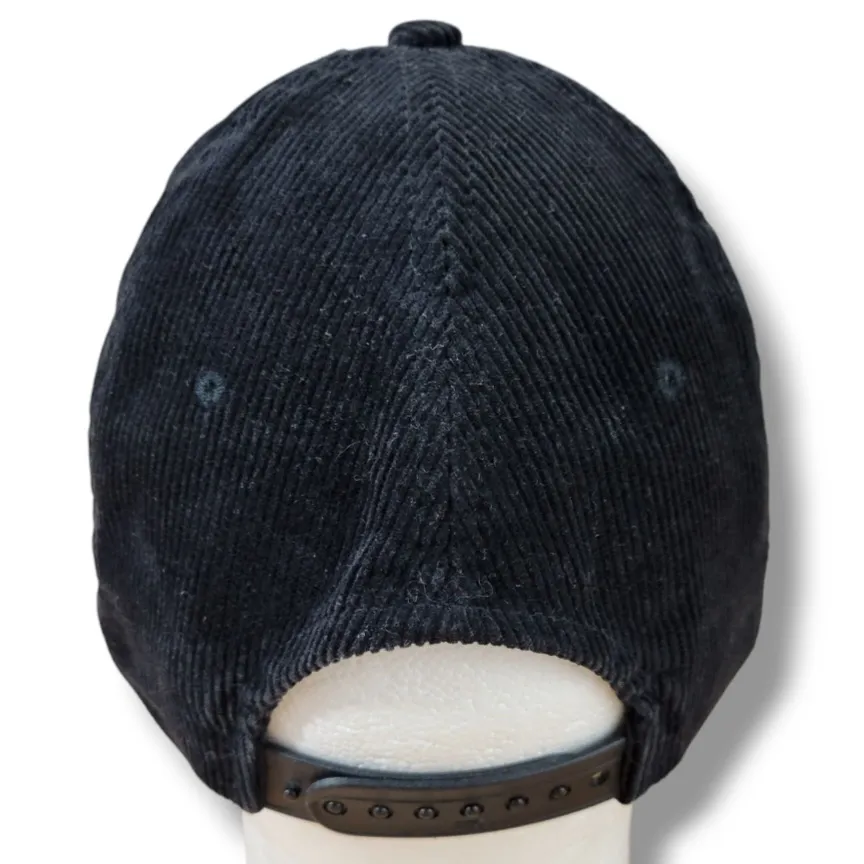 Vintage Hat By KC Vintage England Hat OSFM Corduroy Embroidered Snap Back Hat OS Adult Unisex Hat - Image 7