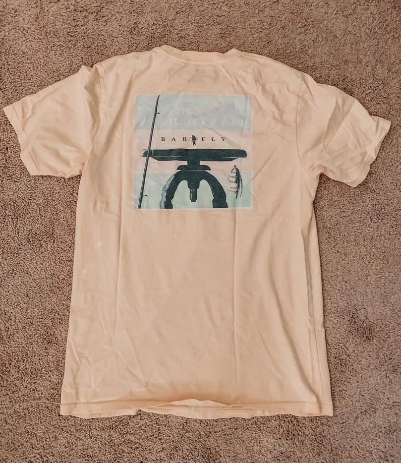 Fish Hippie Yellow Tee - Image 2