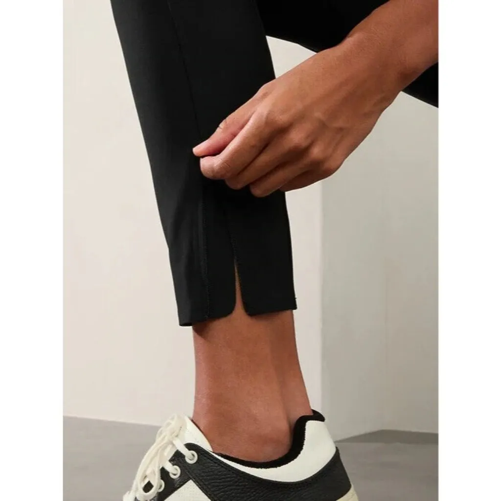 Athleta Size 6 Stellar Mid Rise Slim Pant Black - Image 5