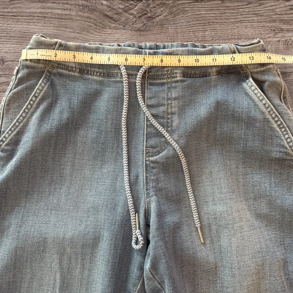 LIVERPOOL Rascal Park Canyon Pull-On Tie Front Denim Pants 8/29 - Image 10