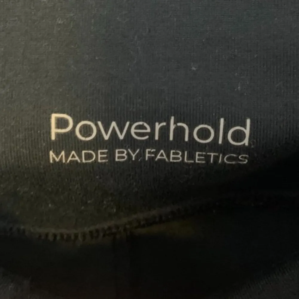 Fabletics Black PowerHold Cropped Leggings - Image 3