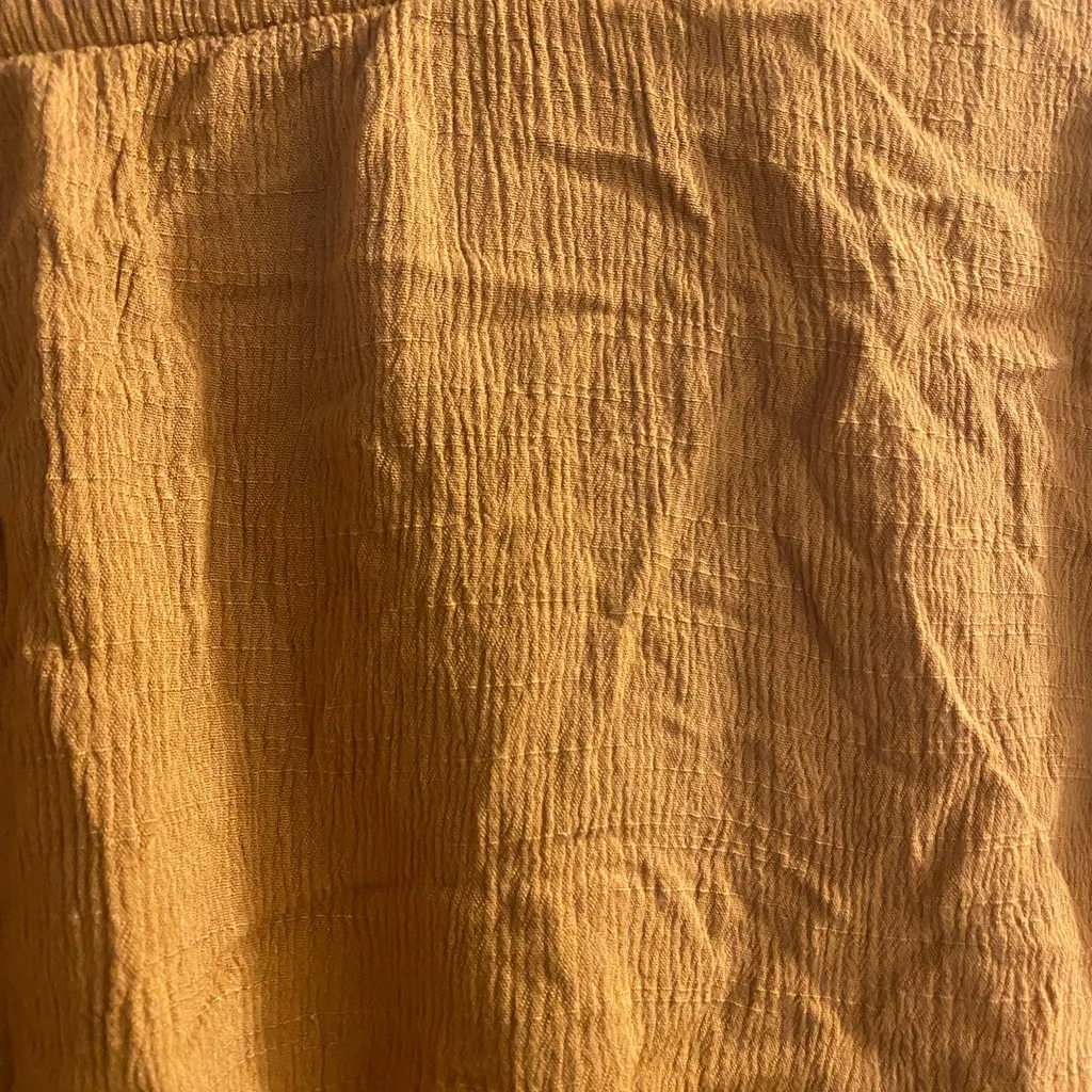 Nectar Clothing Womens Brown Off The Shoulder Romper M Medium Ruffles - Image 2