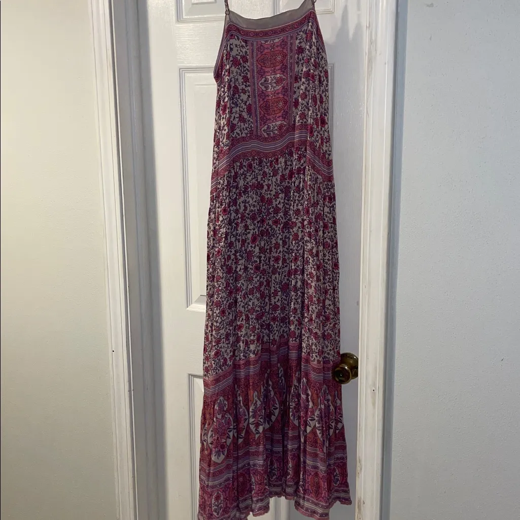 EUC Spell Jasmine spaghetti strap dress Pink Size XS - Image 11
