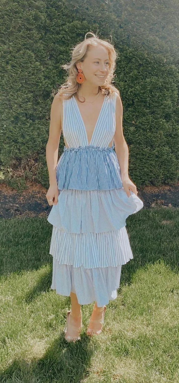 Revolve Teired Dress - Image 5