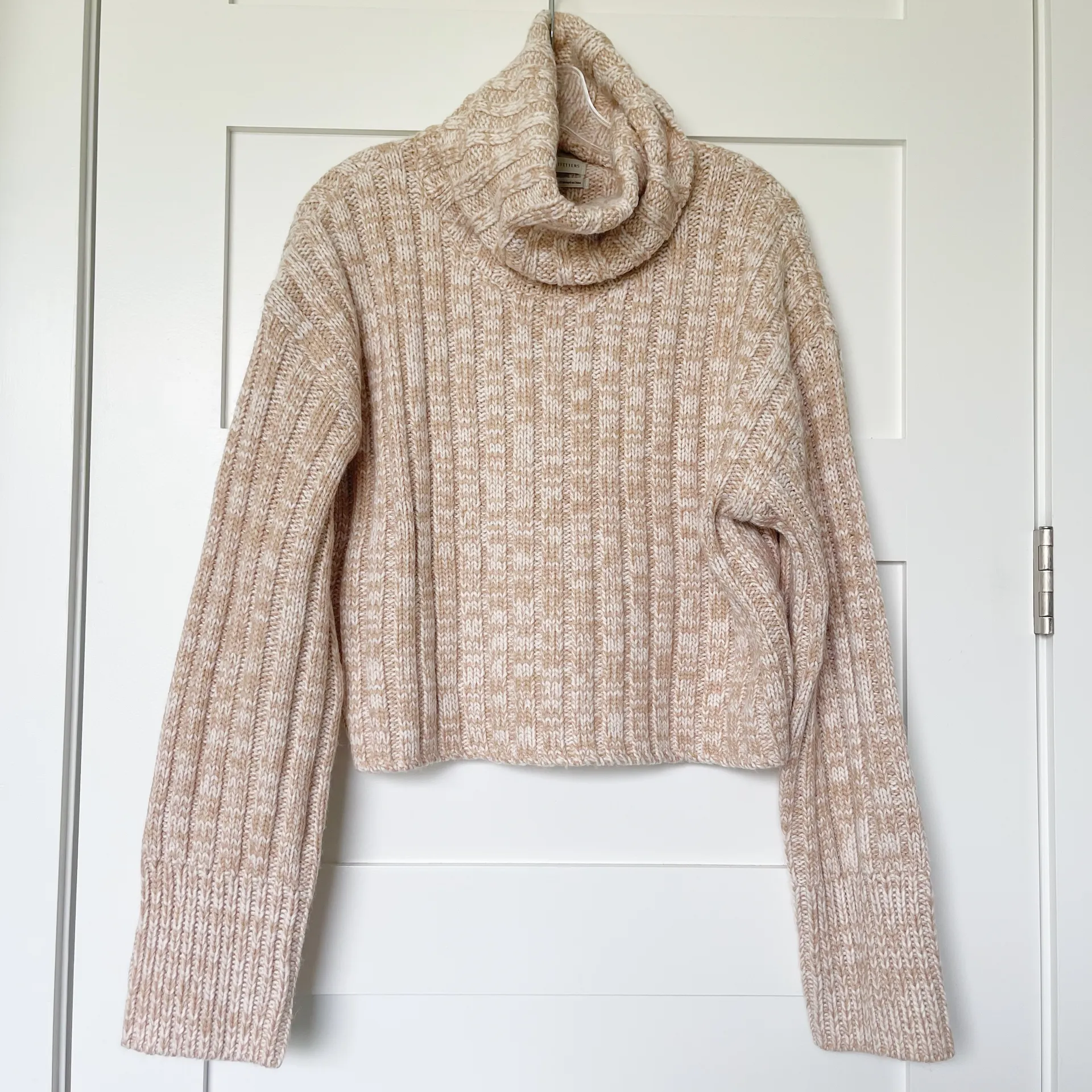 Chunky Knit Turtleneck Sweater - Image 2