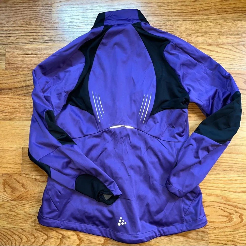 CRAFT purple jacket size large - Image 2