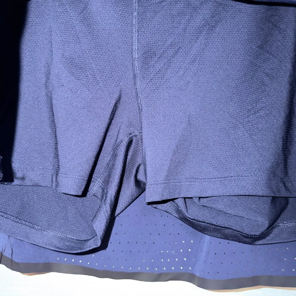 Annika DryTec 50 UPF Golf Skort Navy Blue Activewear Athletic Tennis Skirt Women Size L - Image 4