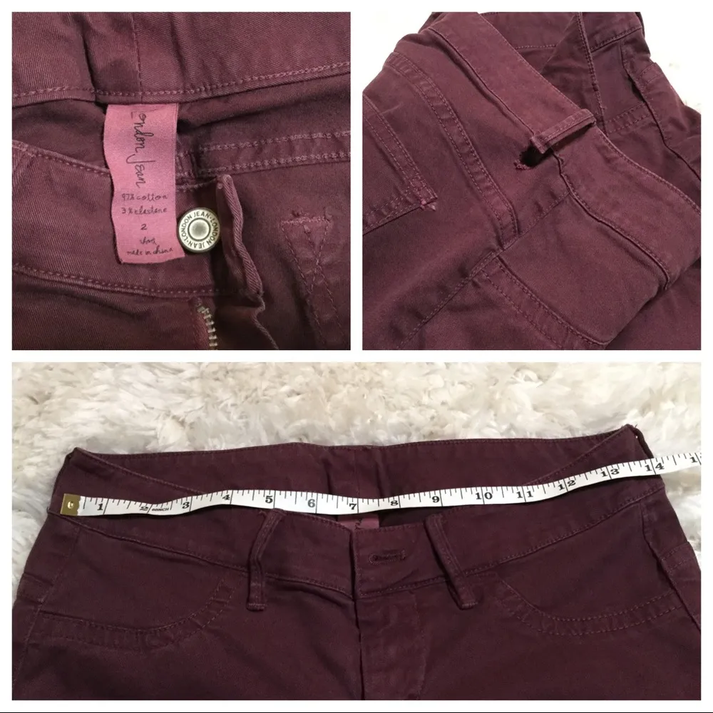 Maroon Chino Pant from London Jean - Image 5