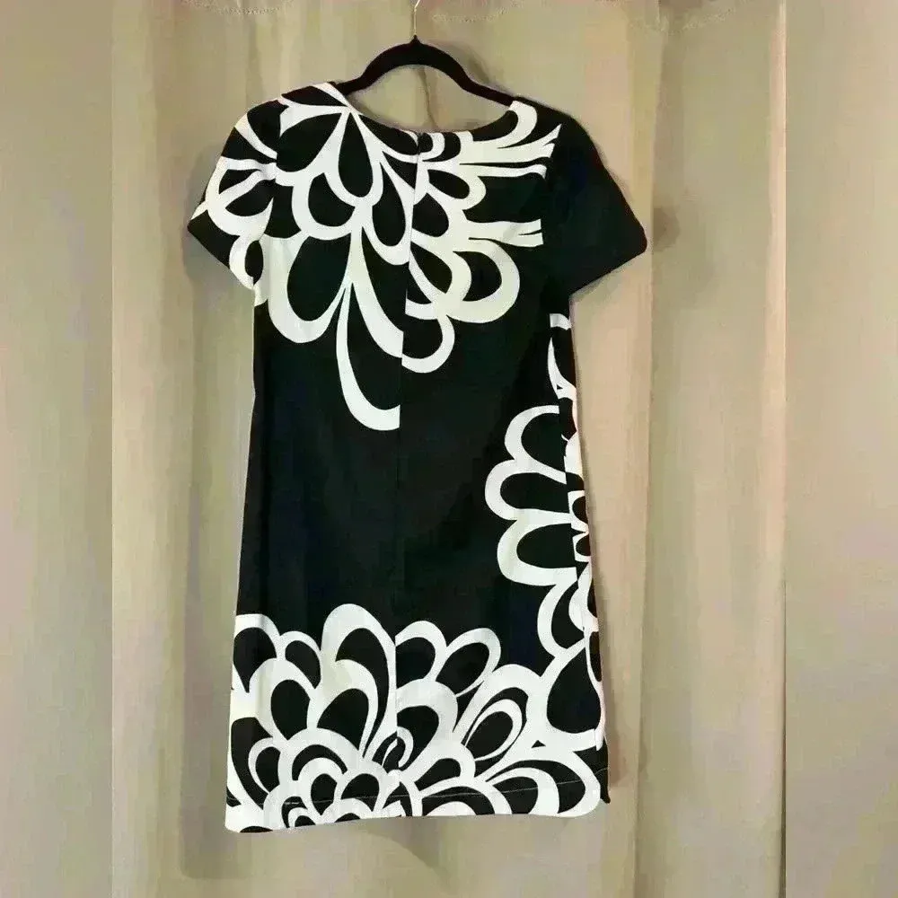 Women’s White&Black Floral AB Studios Dress - Image 2