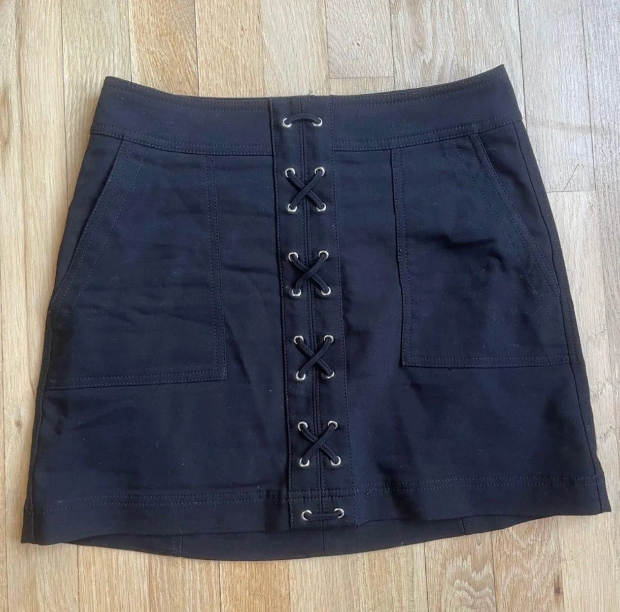 Black Mini Skirt - Image 2