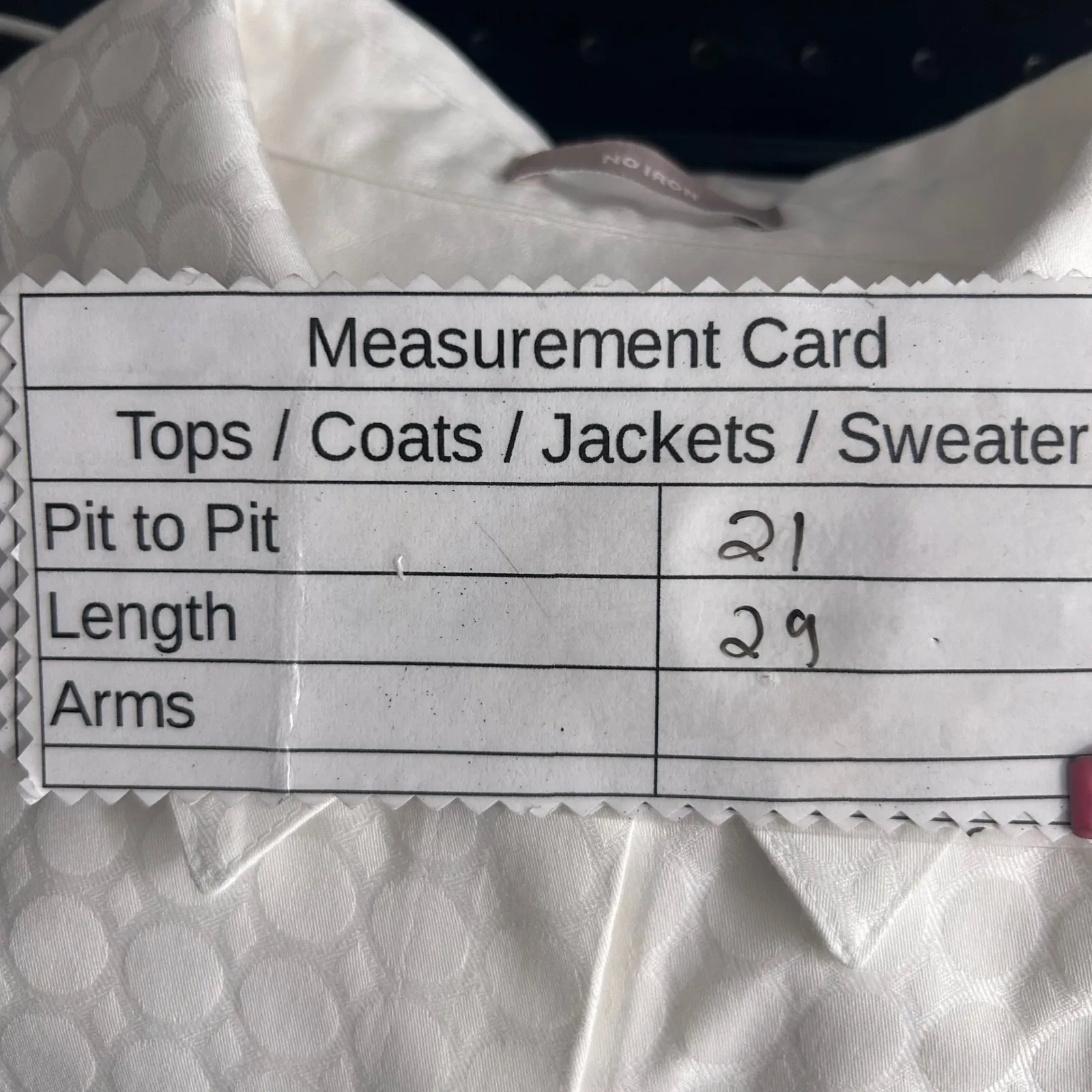 Chicos‎ Button Up Blouse Off White 12 Or 2 - Image 8