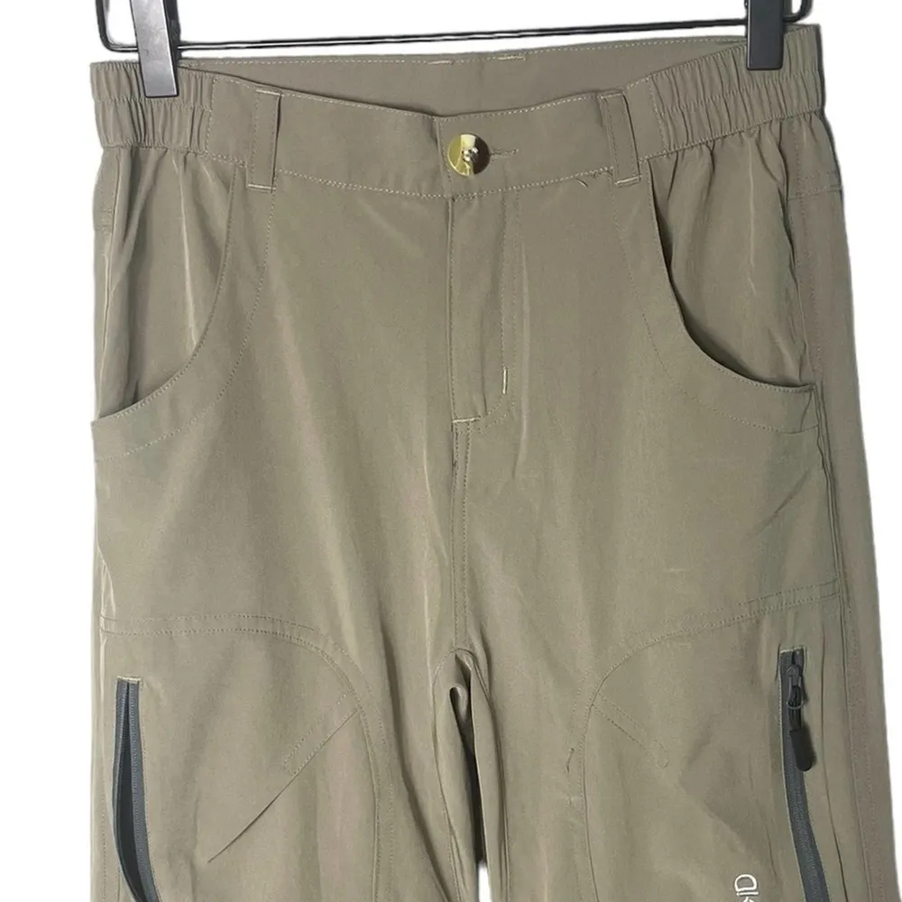 Little Donkey Andy Women’s Khaki Zip Off Hiking / Outdoor Pants Size XS - Image 2