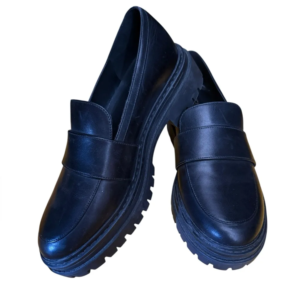 Michael Kors Parker chunky lug sole Loafers Slip-On academia 90’s clueless vibes - Image 8