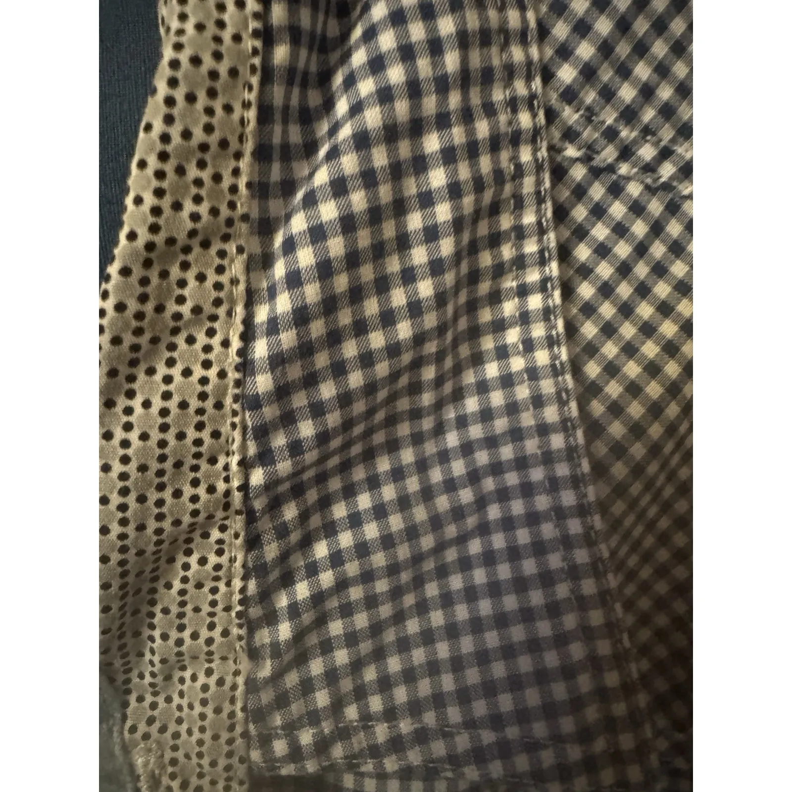 Hertige 1981 Women's XL Long Sleeve Gingham Check With Pearl Snaps Shirt - Image 8