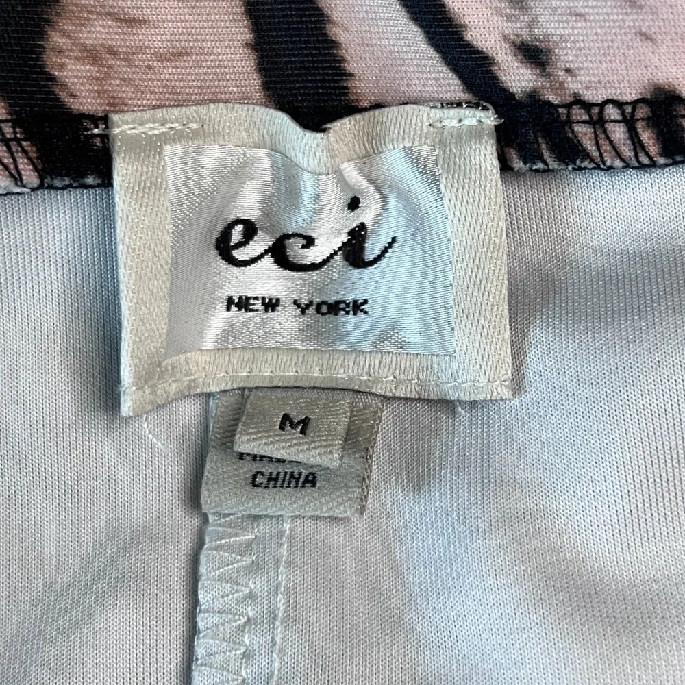 ECI  New York Women's Medium Animal Tiger Print Pencil Skirt - Image 5