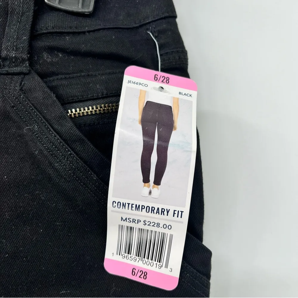 Joie Park Cargo Pants 28 Black Zip Ankle Contemporary Fit Trendy Casual … - Image 6