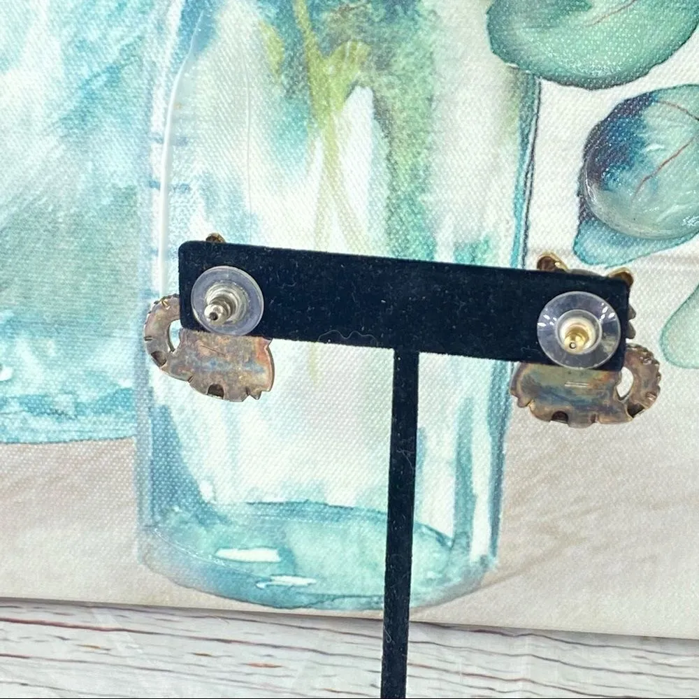 Vintage Bow Tie Kitties Earrings - Image 3