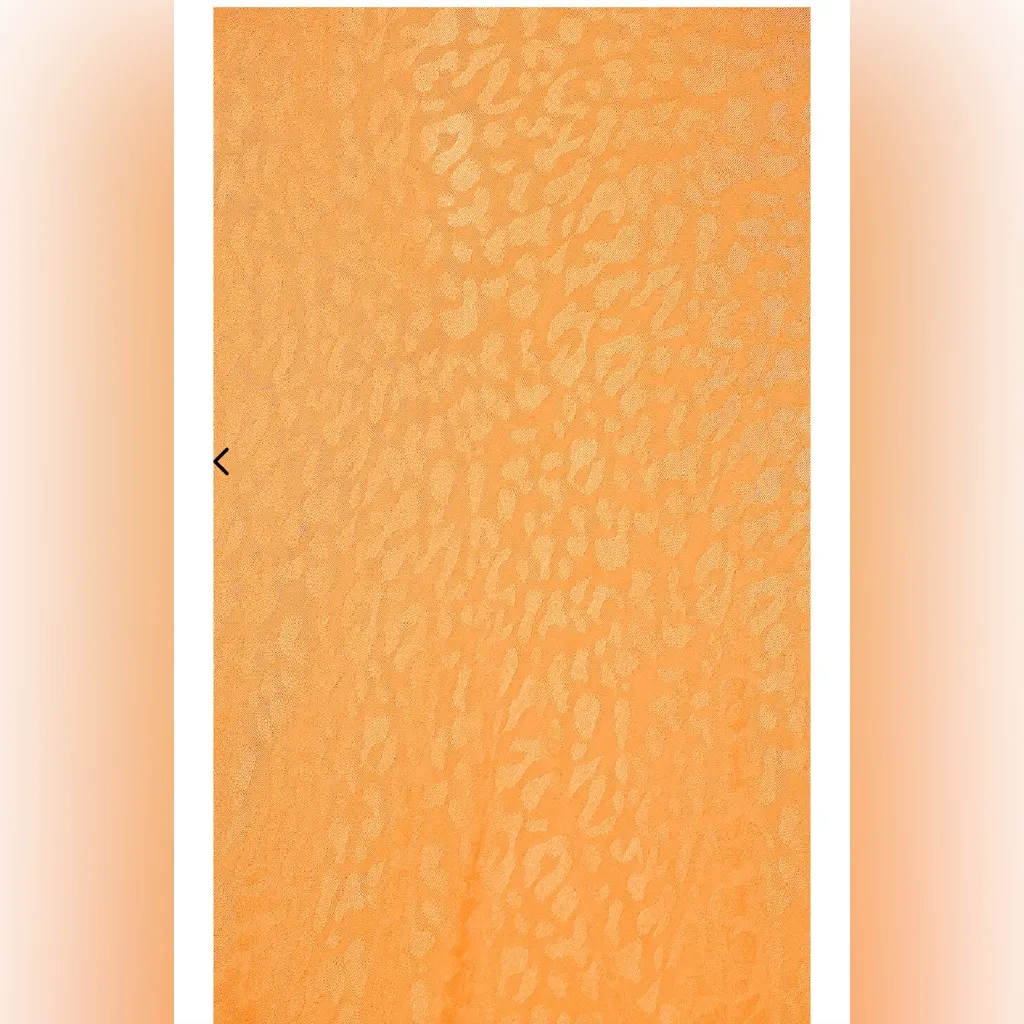 NWOT Lovers + Friends Chloé Tangerine Orange Leopard Print Mini Skirt Party L - Image 9