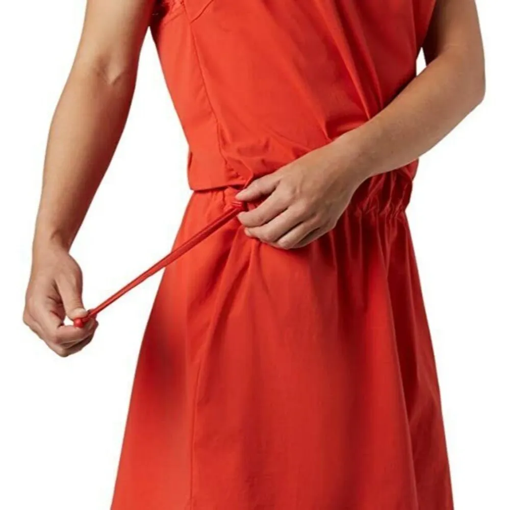 NWT New Womens Columbia Peak to Point Dress M Logo Purple Open Lace Back Cooling - Image 3