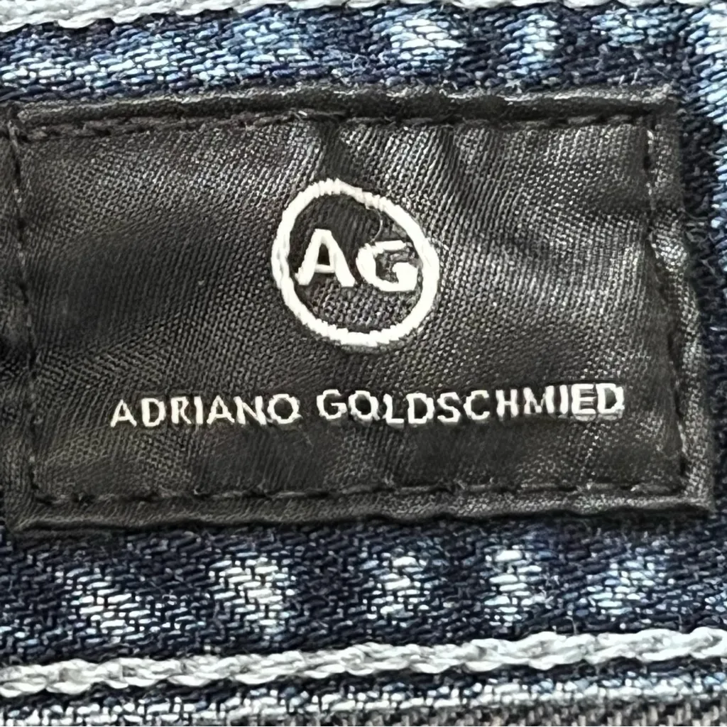 Adriano Goldschmied AG Alexxis Jeans Women’s 25 Blue High Rise Straight Vintage - Image 12