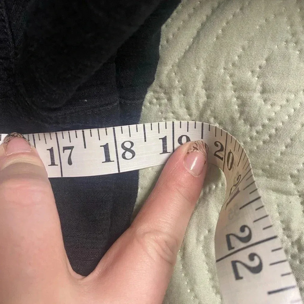 Harley Davidson Black Lace Neck Textured Pullover Top / Jacket Medium M - Image 5