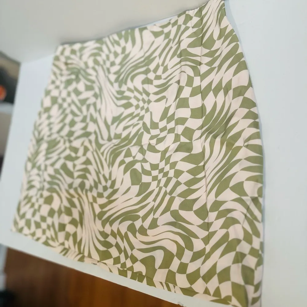 FOR LOVE & LEMONS - NWT Aiko Checkered Mini Skirt  High Waist- Size Large - Image 5