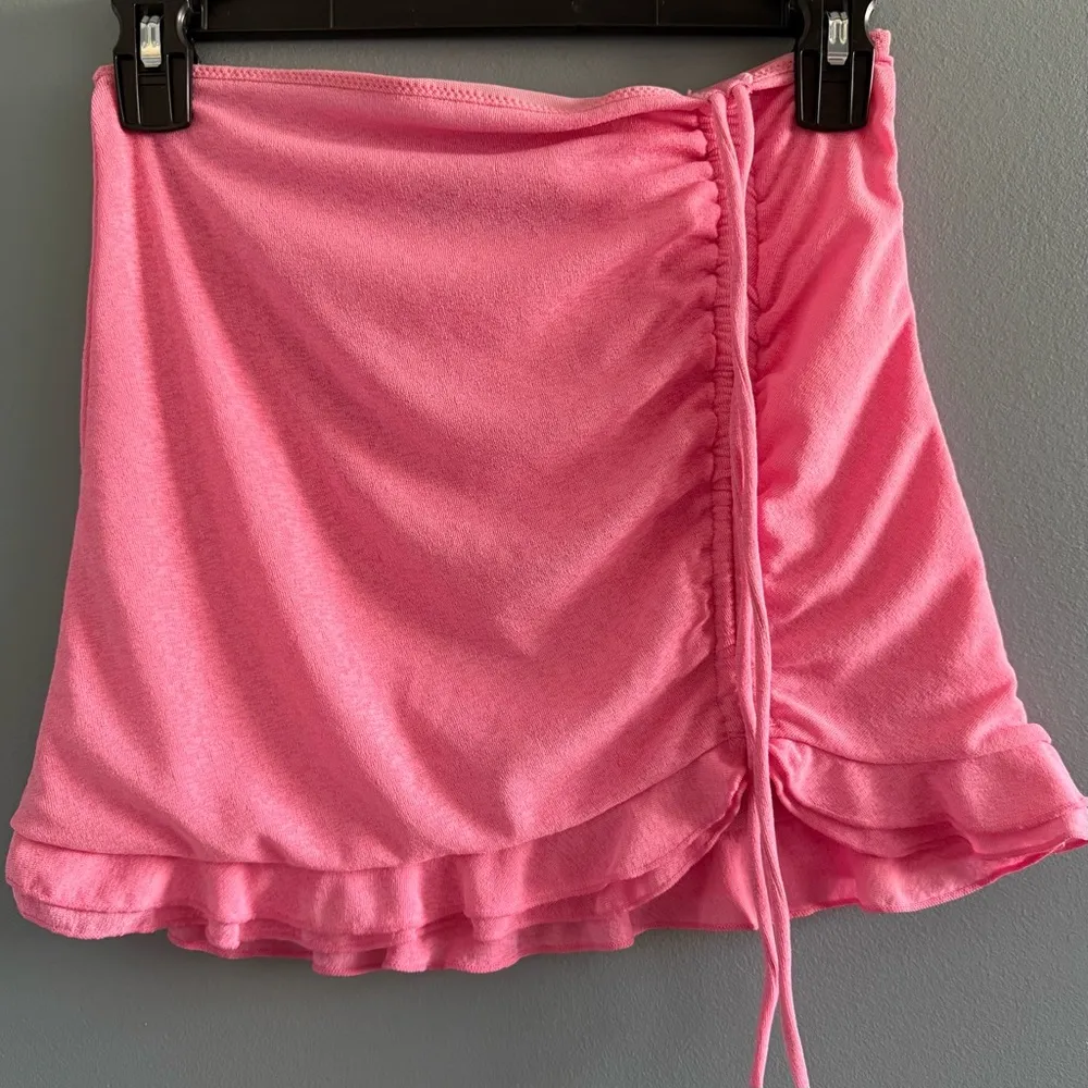 White Fox Boutique See You Again Candy Pink Bustier Skirt Set - Image 8