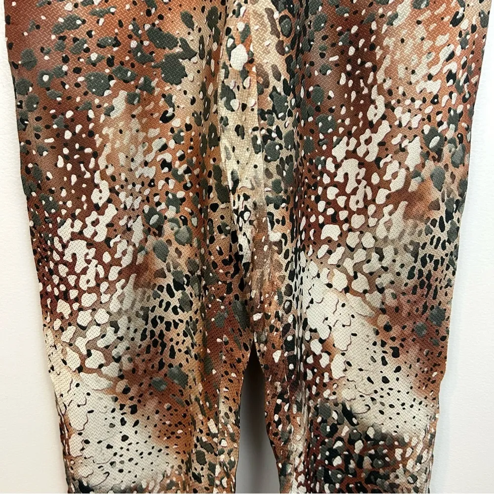 Roseanna Lightweight Leopard/Animal Print Silk Blend Trousers Size Small (UK 36) - Image 7