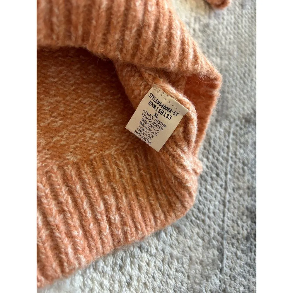 Stitch Fix Pink Clover Etienne Long Sleeve Blush Pink Pullover Sweater Size XL - Image 6